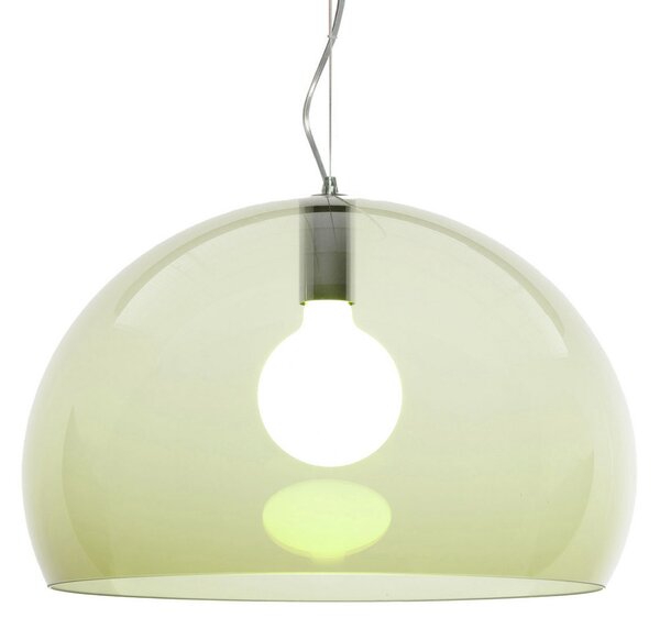 Függőlámpa Kartell, FL/Y, dimmable, Zöld, Nappali, Műanyag, Dizájn