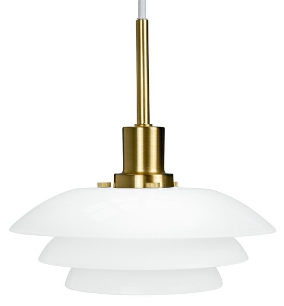 Függőlámpa Dyberg Larsen, DL20, dimmable, Fehér, Nappali, Üveg, Skandináv