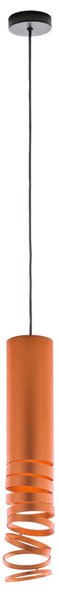 Függőlámpa Artemide, Decomposé, dimmable, Narancs, Nappali, Fém, Dizájn