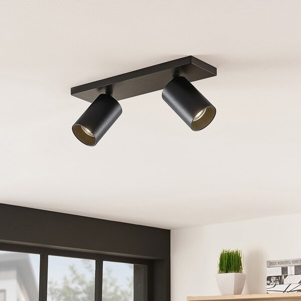 Mennyezeti Lámpa Arcchio, Brinja, dimmable, Fekete, Folyosó, Alumínium, Modern