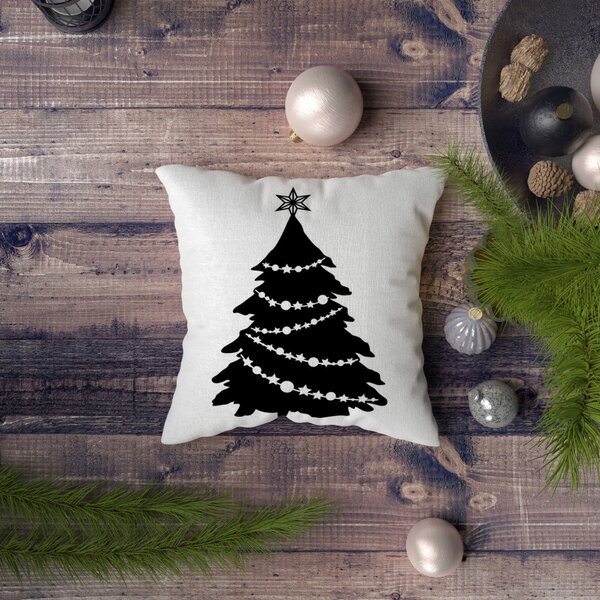 NYXMAS134 karácsonyi díszpárna 43 × 43 cm