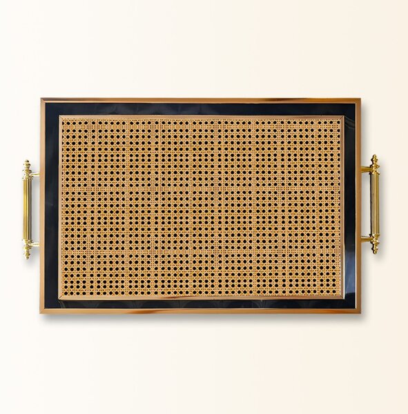 Üveg tálca 50 × 29 × 3,5 cm
