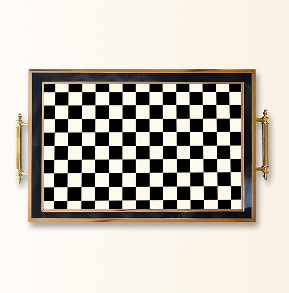 Üveg tálca 50 × 29 × 3,5 cm