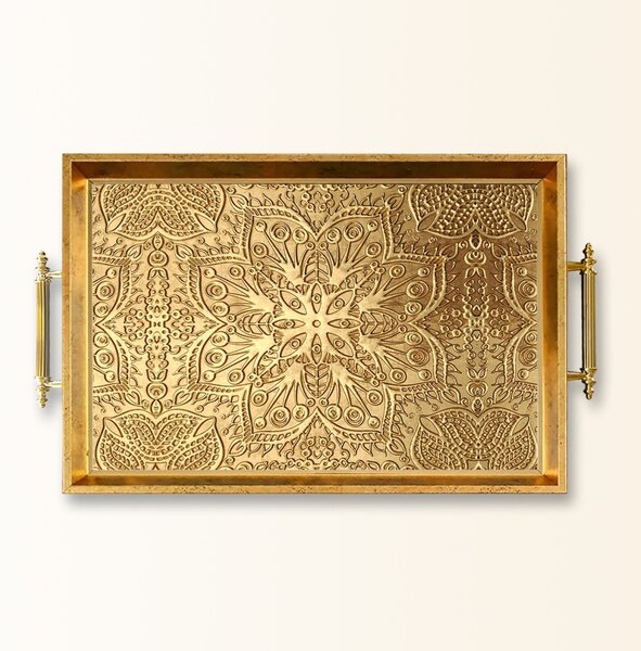 Üveg tálca 50 × 29 × 3,5 cm
