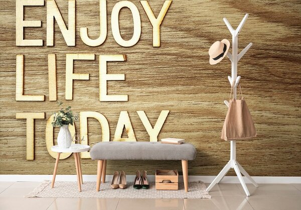 Tapéta idézettel - Enjoy life today