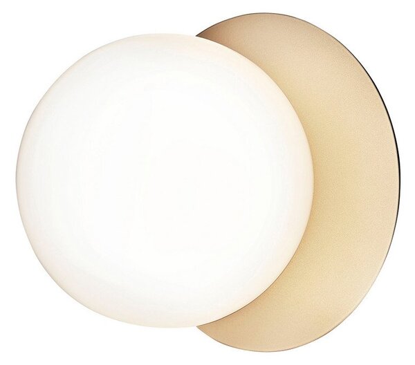 Fali Lámpa Nuura Aps, Liila 1 Medium, dimmable, Arany / Sárgaréz, Nappali, Üveg, Dizájn
