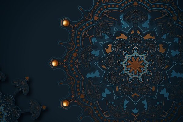 Tapéta vonzó Mandala