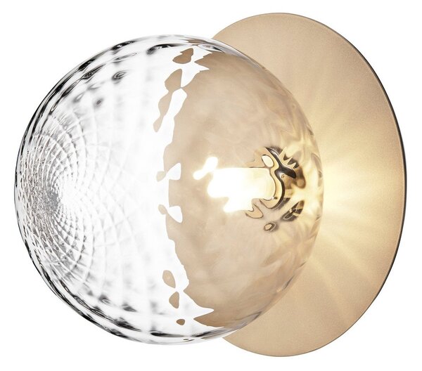 Fali Lámpa Nuura Aps, Liila 1 Large, dimmable, Arany / Sárgaréz, Nappali, Üveg, Dizájn