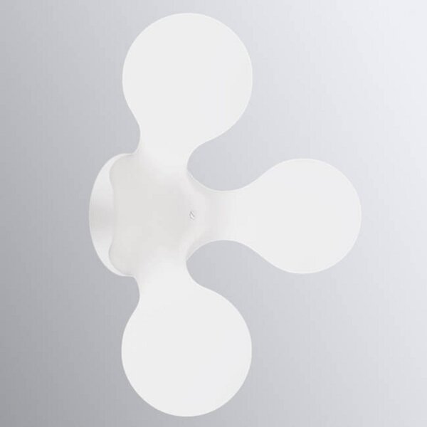 Fali Lámpa kdln, ATOMIUM, dimmable, Fehér, Hálószoba, Fém, Dizájn