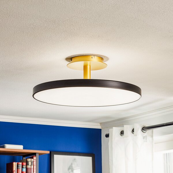 Mennyezeti Lámpa UMAGE, Asteria Up Large, dimmable, Fekete, Nappali, Fém, Dizájn