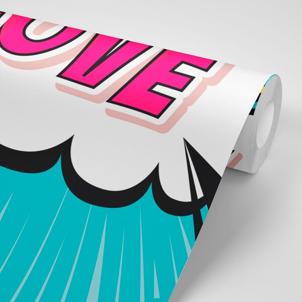 Tapéta pop art designnal - LOVE