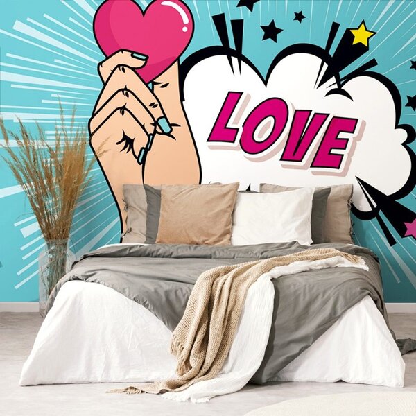 Tapéta pop art designnal - LOVE