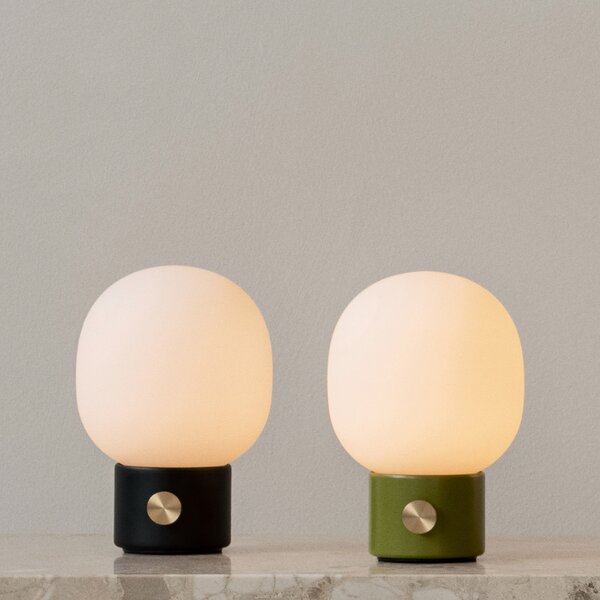 Asztali lámpa Audo Copenhagen, JWDA, dimmable, Zöld, Nappali, Üveg, Dizájn