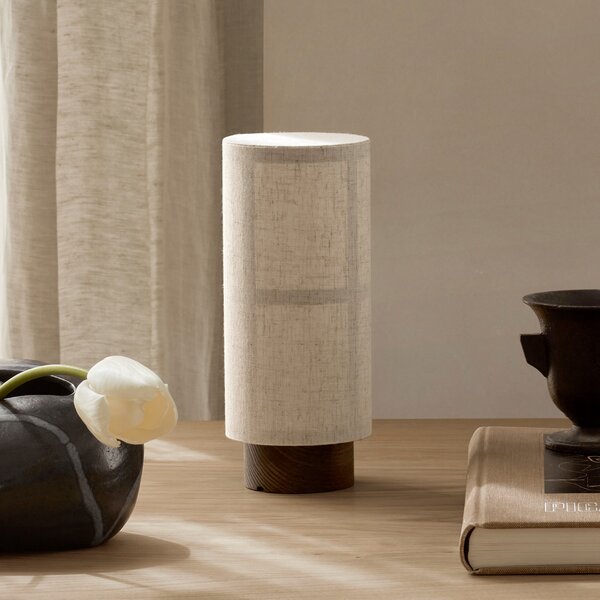 Asztali lámpa Audo Copenhagen, Hashira, dimmable, Fa, Nappali, Fa, Dizájn