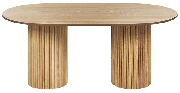 Étkezőasztal SHERIDAN Természetes kőris 180 cm 100 cm
