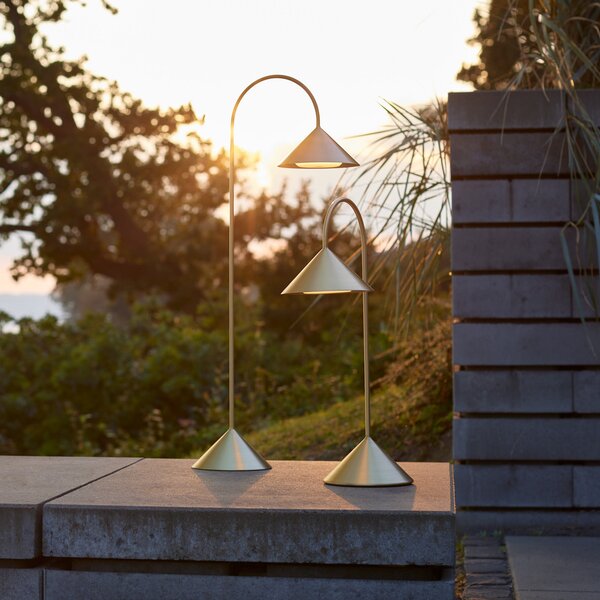 Kültéri Lámpa FRANDSEN, Grasp, dimmable, Arany / Sárgaréz, Erkély, Fém, Dizájn