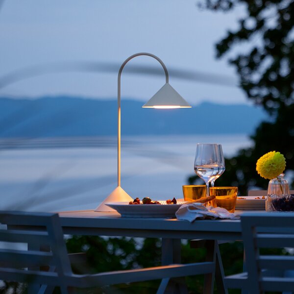 Kültéri Lámpa FRANDSEN, Grasp, dimmable, Fehér, Erkély, Fém, Dizájn