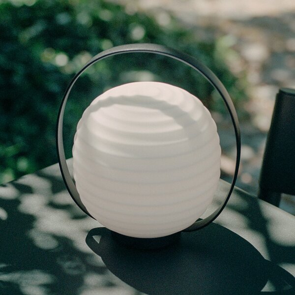 Kültéri Lámpa New Works, Lantern, dimmable, Fehér, Üveg, Dizájn
