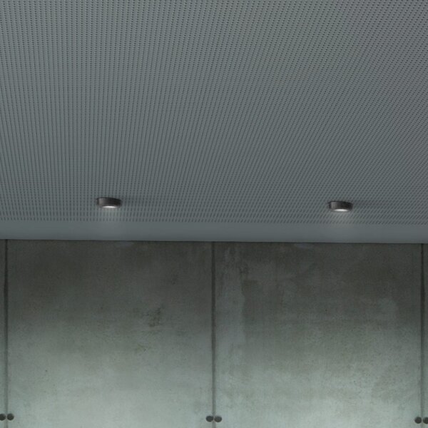 Spotlámpa Serien Lighting, Cavity Recessed S, dimmable, Fekete, Nappali, Fém, Dizájn