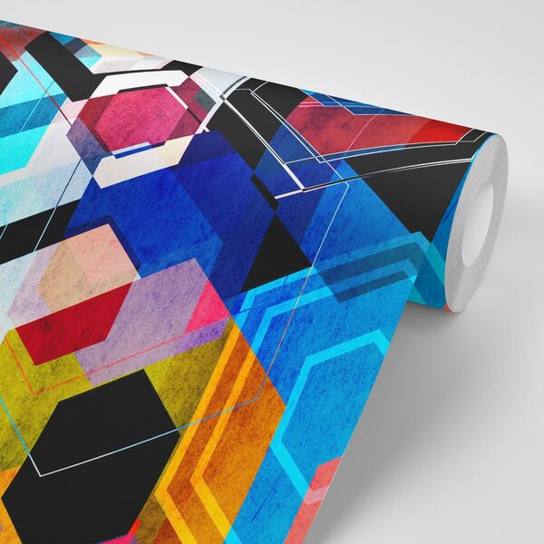 Tapéta absztrakt geometria