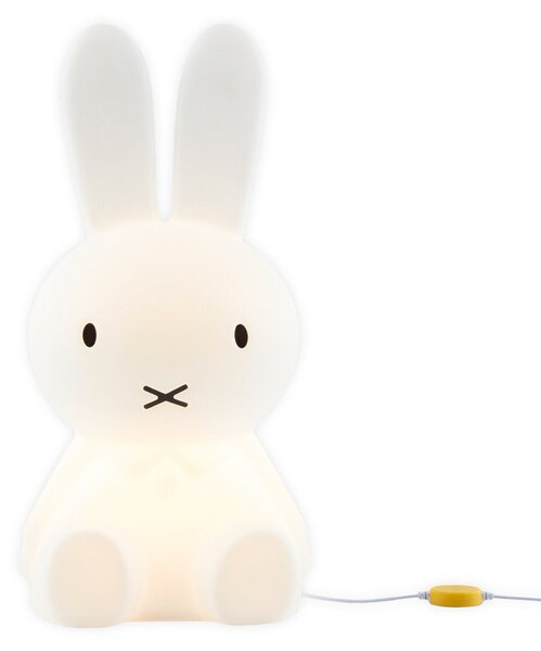 Asztali lámpa Mr Maria, Miffy, dimmable, Fehér, Gyermekszoba, Műanyag