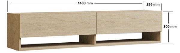 Arges TV-állvány, 141 cm