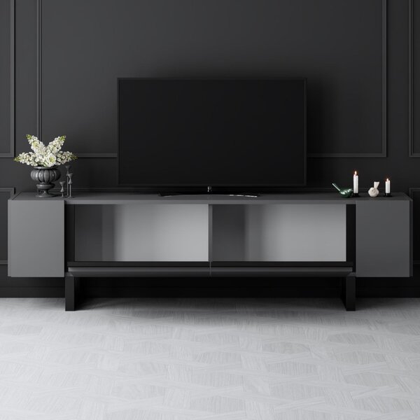 Yildiz TV-állvány, antracit, 180 cm