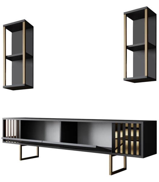 TV-állvány, antracit, 180 cm – TR618BLY1145