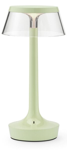 Asztali lámpa FLOS, Bon jour unplugged, dimmable, Zöld, Folyosó, Műanyag, Dizájn