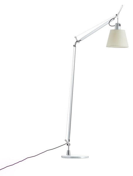 Állólámpa Artemide, Tolomeo, Fehér, Nappali, Fém, Dizájn