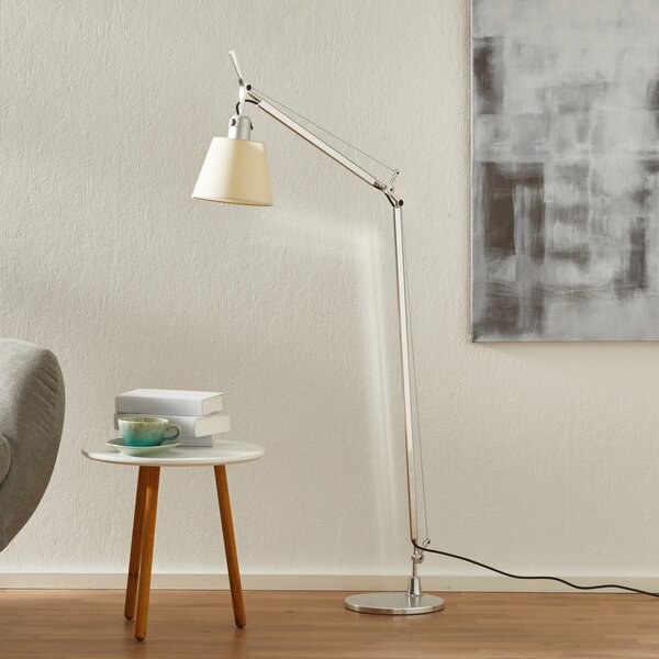 Állólámpa Artemide, Tolomeo, Fehér, Nappali, Fém, Dizájn