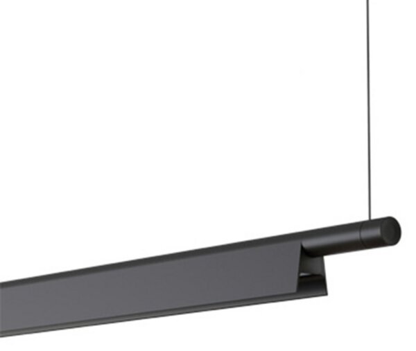 Függőlámpa Luceplan, Compendium, dimmable, Fekete, Nappali, Fém, Dizájn