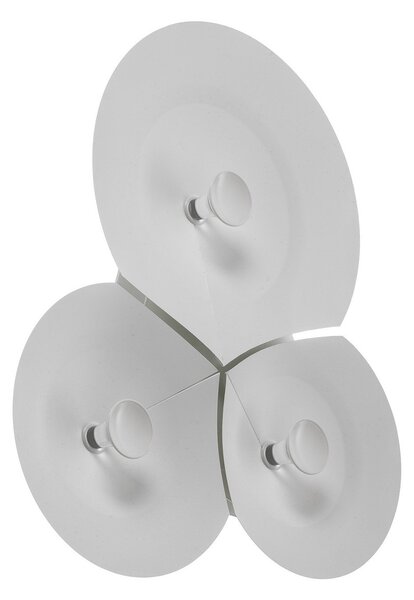 Fali Lámpa Luceplan, Bulbullia, dimmable, Fehér, Nappali, Fém, Dizájn