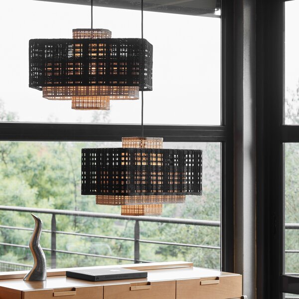 Függőlámpa Forestier, Matrix, dimmable, Fekete, Nappali, Dizájn