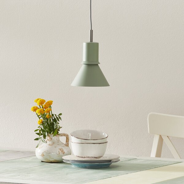 Függőlámpa Anglepoise, Type 80, Zöld, Nappali, Fém, Dizájn