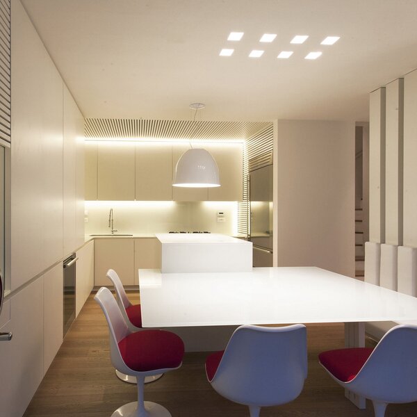 Függőlámpa Artemide, Nur Gloss, dimmable, Fehér, Nappali, Fém, Dizájn