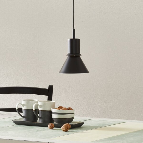 Függőlámpa Anglepoise, Type 80, Fekete, Nappali, Fém, Dizájn