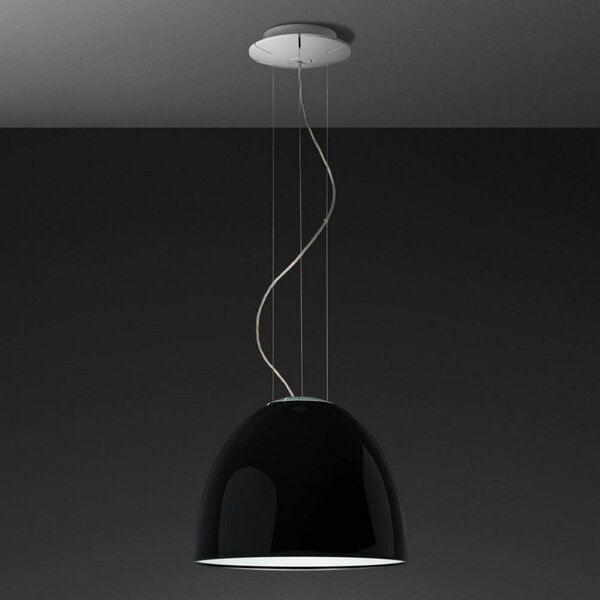 Függőlámpa Artemide, Nur Gloss Mini, dimmable, Fekete, Nappali, Fém, Dizájn