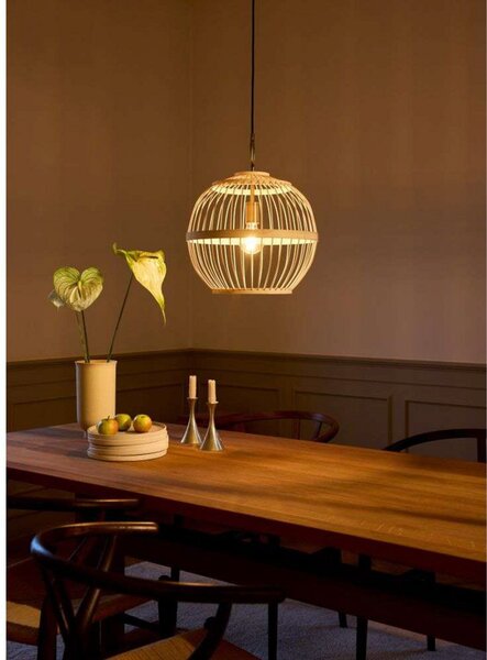 Stockholm Nordic lógó lámpa, Ø 40 cm, fa - Halo Design
