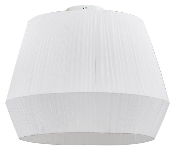 Mennyezeti Lámpa Lindby, Vitore, dimmable, Fehér, Nappali, Szövet / Textília, Skandináv