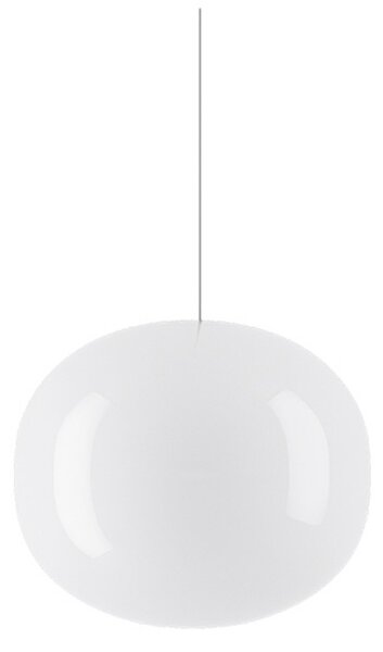Függőlámpa Lodes, dimmable, Fehér, Étkező, Üveg