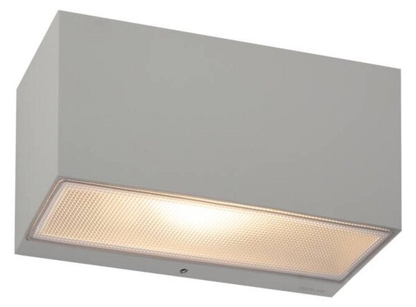Asker Down Kültéri Fali Lámpa L22,5 Aluminium - Norlys