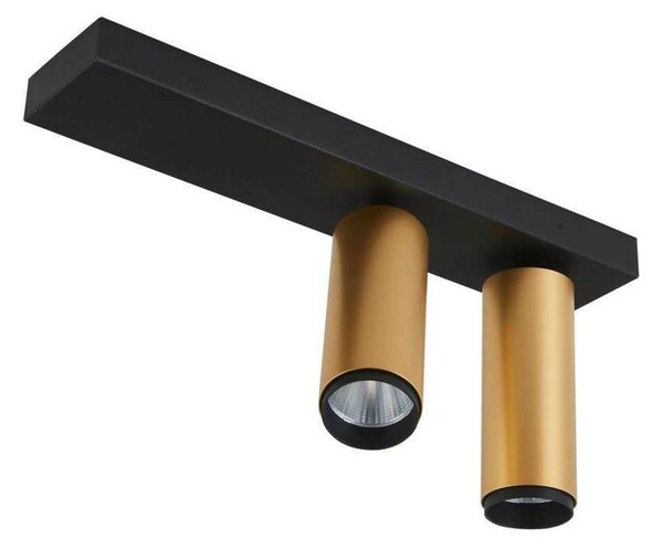 Mennyezeti Lámpa LOOM DESIGN, X-Beam, dimmable, Arany / Sárgaréz, Nappali, Alumínium, Modern