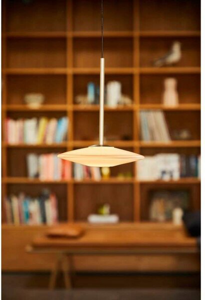 Függőlámpa LOOM DESIGN, dimmable, Fehér, Nappali, Üveg, Modern