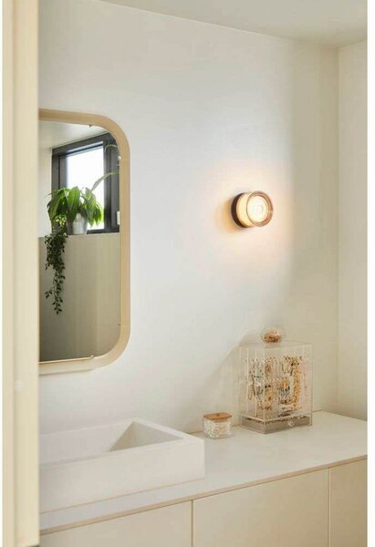 Fali Lámpa LOOM DESIGN, Otto Wave, dimmable, Narancs, Fürdőszoba, Üveg, Modern