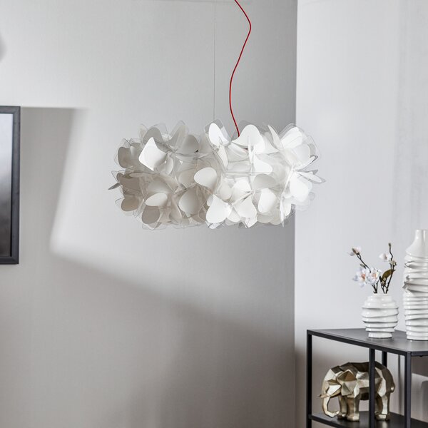Függőlámpa Slamp, Clizia Mama Non Mama, dimmable, Fehér, Nappali, Műanyag, Dizájn