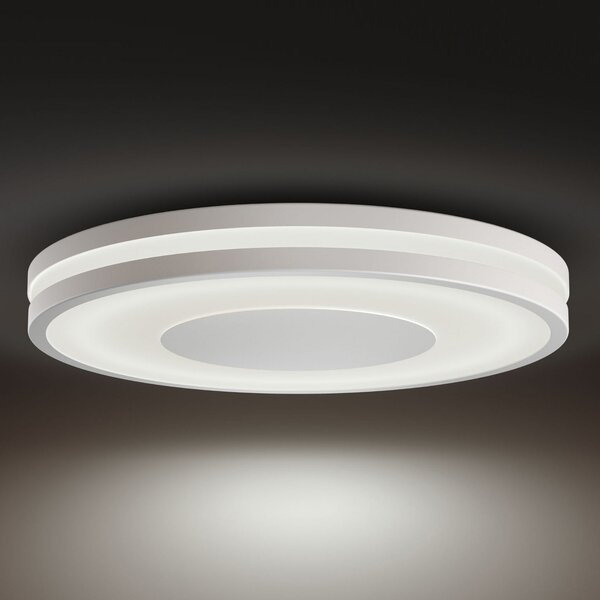 Mennyezeti Lámpa Philips Hue, Being, dimmable, Fehér, Nappali, Fém, Modern