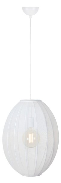 Függőlámpa Markslöjd, Florence, dimmable, Fehér, Nappali, Szövet / Textília, Skandináv