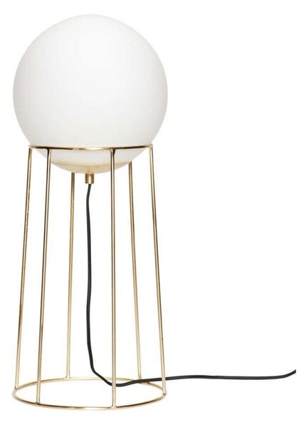 Balance Állólámpa L Brass/White - Hübsch