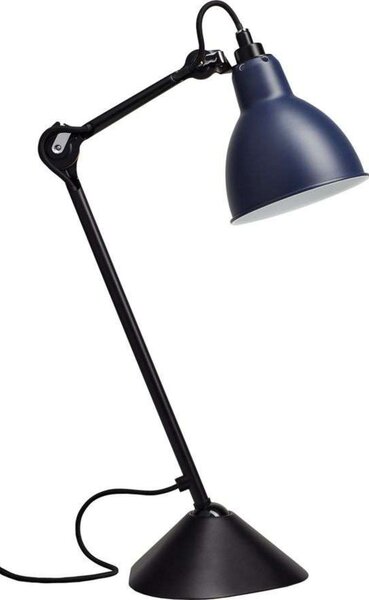 Asztali lámpa Lampe Gras, Kék, Dolgozószoba / iroda, Fém
